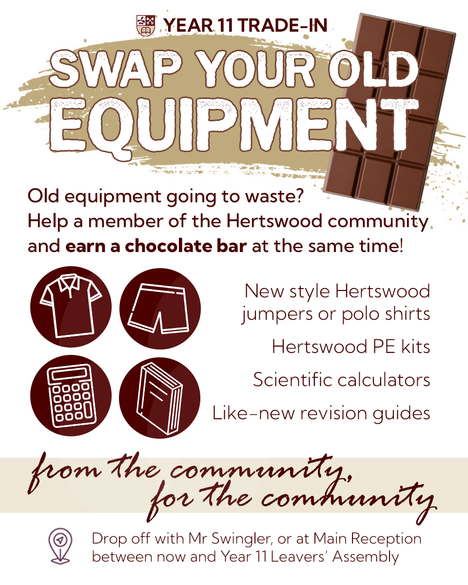 2026 06 Equipment Donation Advert